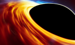 A mini black hole detected thanks to the gravitation