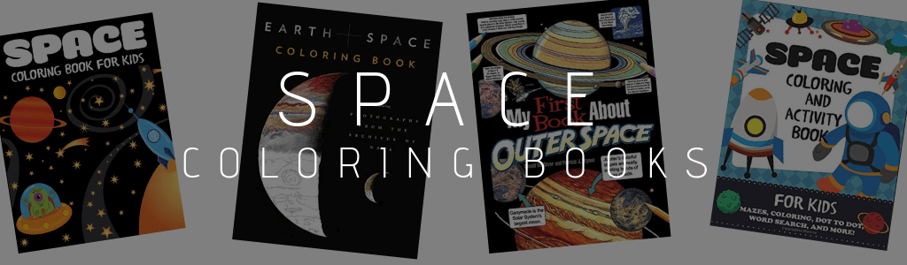 space coloring books