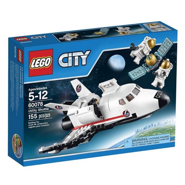 lego city space port utility shuttle 60078