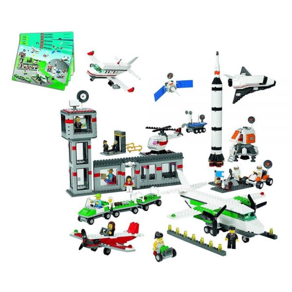 lego education space and airport set 9335